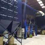 Hệ thống phun bi làm sạch bề mặt kim loại