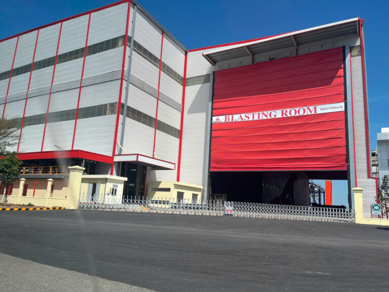Hệ thống phun bi - thu hồi bụi phun sơn - Công ty CP Cơ khí Chế tạo Đại Dũng Vũng Tàu